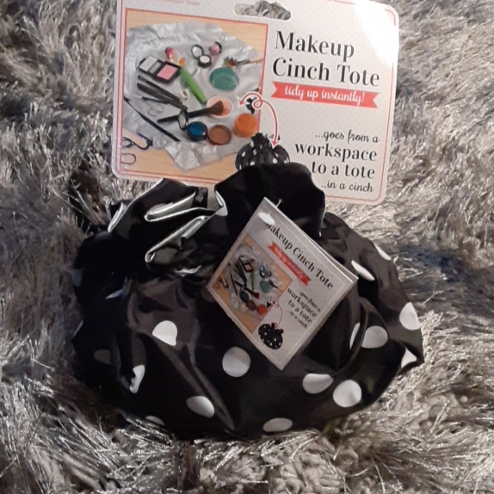SCHROEDER CINCH MAKEUP/ JEWELRY BAG